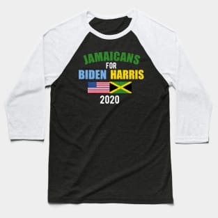 Jamaicans For Biden Harris 2020 Joe Kamala 2020 Baseball T-Shirt